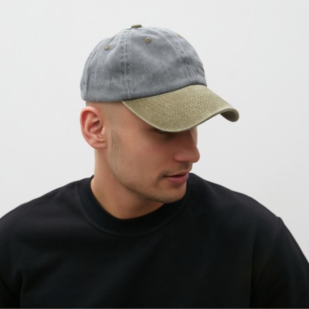 Male cap minaku, gray/brown color, rr 56-58-1