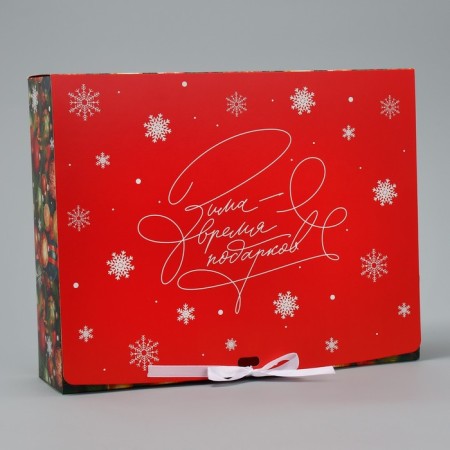 Gift box "New Year's toys", 31 x 24.5 x 8 cm, New Year-2
