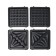 Electric Galaxy Gl 2971, 750 W, Viennese waffles, anti -stick coating, white