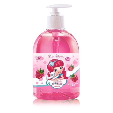 Soap children IRIS Cosmetic "Raspberry Miracle", 5+, 500 ml