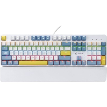 Keadlid K951x Mechanical White USB Multimedia LED (Carfature Strike) (1901 106689