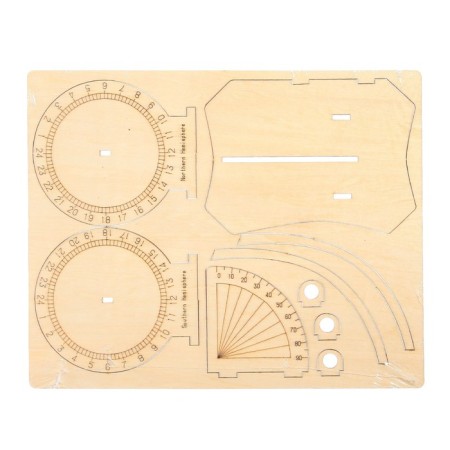 Set for experiments "Sunny Watch", 9 elements +compass-3