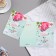Postcard "Happy Wedding Day!" embossing, swans, a4