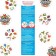 New Year's board game "New Year: Dubbl 3D", 55 cards, 5+