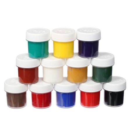 Gouache art set of 12 colors x 20 ml, gamut "Modern", 221026-2