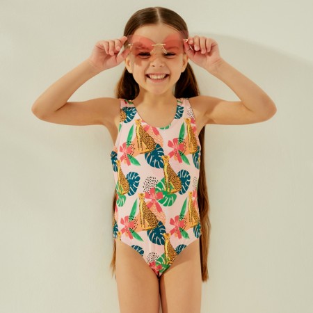 Baby suit children's KAFTAN "Leopard" Growth 134-140 (36)
