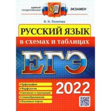 Directory. USE-2022. Russian language in diagrams and tables. Politova I.N.
