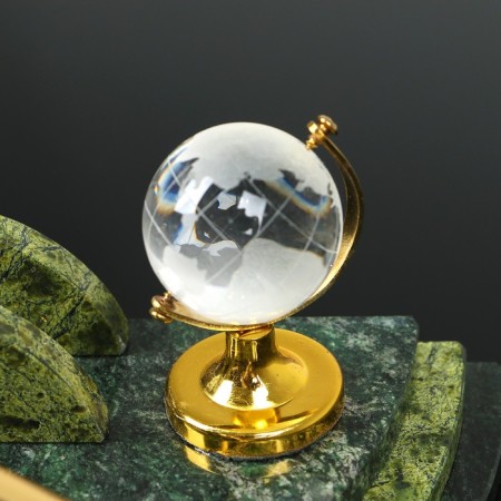 Set of a desktop with a clock, 25x13x10 cm, coil-3