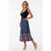 Women's skirt, size 42, blue color