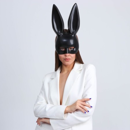 Mask "Bunny" black, matte-1