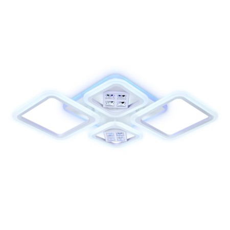 LED ceiling LED with Ambrella Light, Ice, FA286, 4XLED, 101 W, 7575LUM, 3000-6400K, white color is white-2