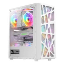 Корпус Formula Mana белый без БП ATX 3x120mm 1xUSB2.0 1xUSB3.0 audio bott PSU
