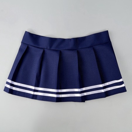 Cavalry Set "Kawai Sile": TOP, Velcro skirt, stockings, rr 38-46, blue color-4