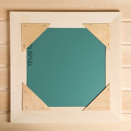 Mirror "May" 42x42 cm, "Dobroparov" reflecting surface 28x28 cm-3
