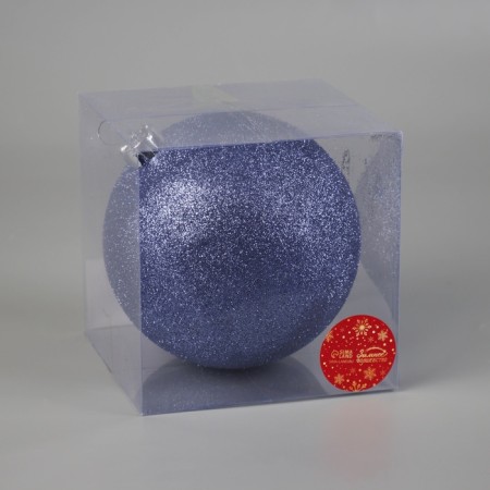 Ball plastic d-15 cm "Lawrence" blue-1