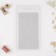 A set of patch for outerwear, adhesive, sheet 10 × 18 cm, 10 pcs, the color is light gray