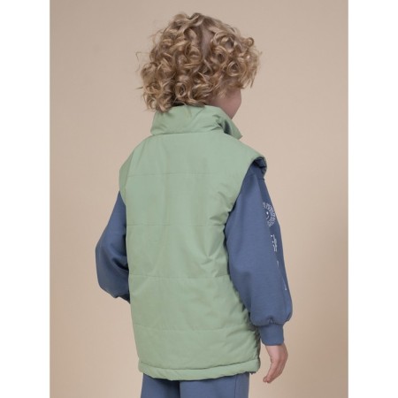 Vest for boys, height 98 cm, jeans color-14