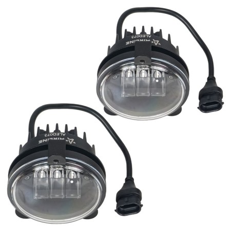 Farah LED AIRLINE, clear light border, 27W white, D-90 mm, in a set 2 pcs-2