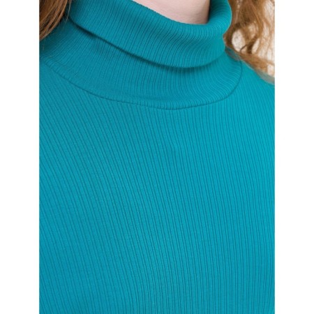 Jumper for girls, height 122 cm, emerald color-1