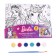 Set for Barbie children's creativity, painting canvas, 15 × 20 cm