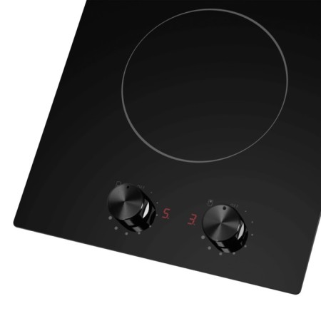 Hon surface Maunfeld CVCE292PBK2, electric, 2 burners, black-3