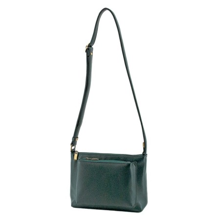 Cross-Bodi bag, lightning department, green color 19x24x6cm