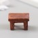 Figure for Florarium Polystone "Wooden table" 3.3x2.3x2.3 cm