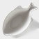 Porcelain salad magistro "fish", 1 l, 26.5 × 15 × 8.5 cm, white color