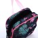 Baby backpack on lightning, external pocket, black color