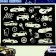 Set for drawing with light + board write and gravity, cars