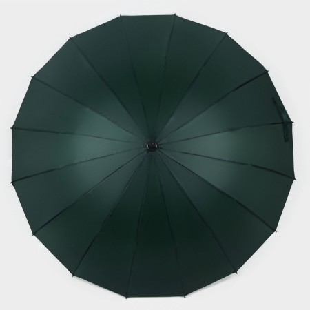 Umbrella - semi -automatic cane "plain", 16 spokes, r = 46 cm, color mix-8