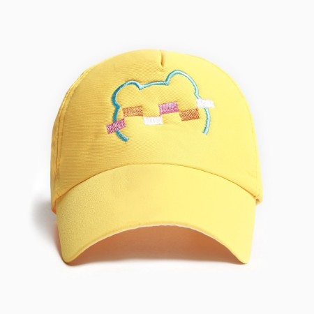 Children's cap "Bear" yellow, rr 48-50-1