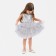 New Year. Children's dress with sequins KAFTAN, p. 36 (134-140), gray