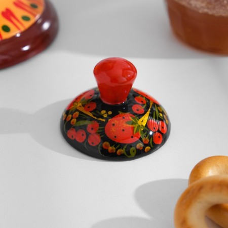 Set for spices "Treika", capacities of 30ml, Khokhloma-5