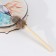Shamanian tambourine "Four elements" with a block of 5x25x25 cm