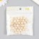 Beads for creativity plastic "Balls Shadow Beige" set 20 g d = 1 cm