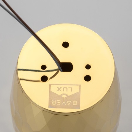 Barrel lamp GU10 Gold 6x6x12 cm-5