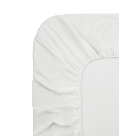 Marmaris sheet, size 160x200x30 cm, white color-1