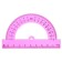 Set geometric, drawing, blister: ruler 30 cm, 2 triangles, transporter, circle stencil, mix
