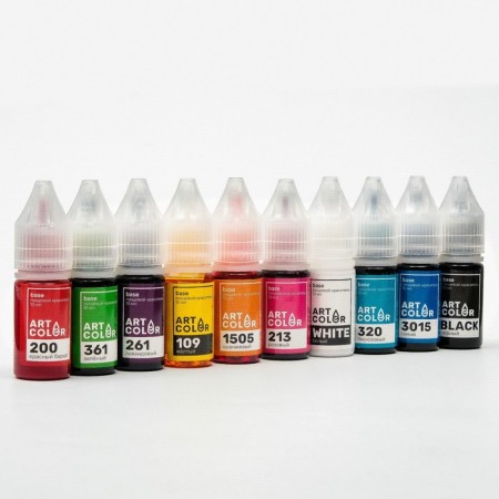 Set of Art Color Base Mix 10 colors, 10 ml-3