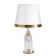 Highlight lamp with backlight "Muse" 1x60W E27 gold 28x28x45 cm Risalux
