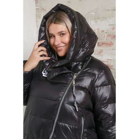 Women's jacket, size 60, black color-3