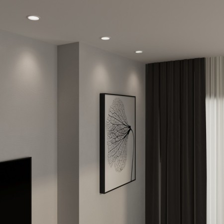 Building Lamp Elektrostandard, Mils, 48x80x80 mm, GU10, white color-2