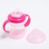 Drunker - children's impotance with a soft nose, 240 ml., With handles, pink color