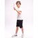 Wooden children's sword "Tanto", red color, beech