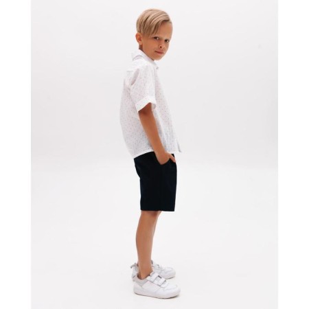 Shorts for the boy Minaku: Casual Collection Kids dark blue color, height 98 cm-1