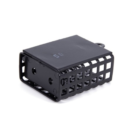 Feeding feeder Yaman rectangular 50 g, metal, removable plastic bottom, packaging 10 pcs. 106948-3