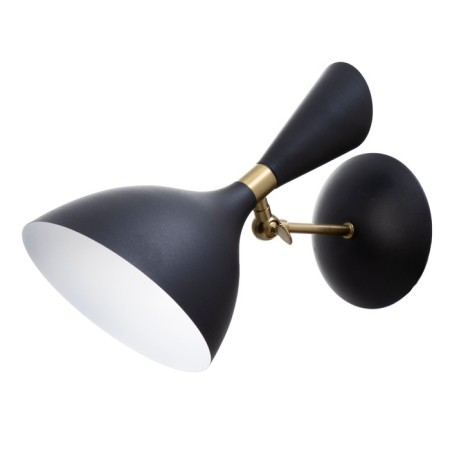Sconces "Bastony" 1he27 40W black and gold 18x30x30 cm