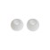 Headphones CB-53, wired, vacuum, microphone, 1 m, jack 3.5 mm, white