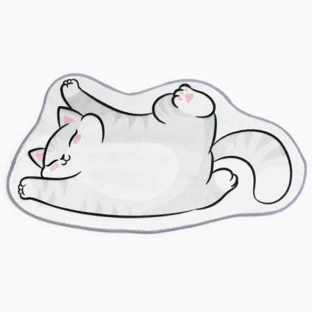Formal mat "Cat", 69.6 x 38.9 cm